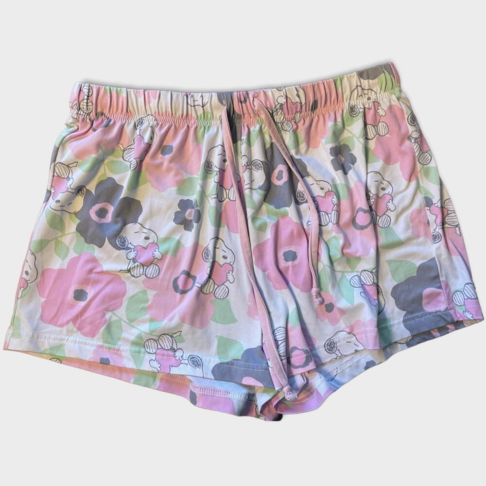 Munki Munki Peanut's sleep shorts sz m